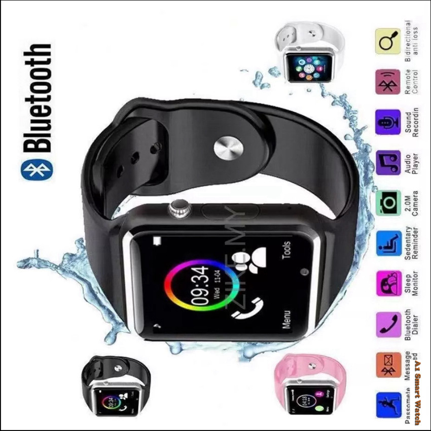Correngo A1 Smart Watch Phone Support Voice Calling Camera SIM