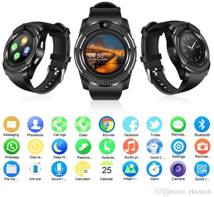 V8 sport sale smart watch