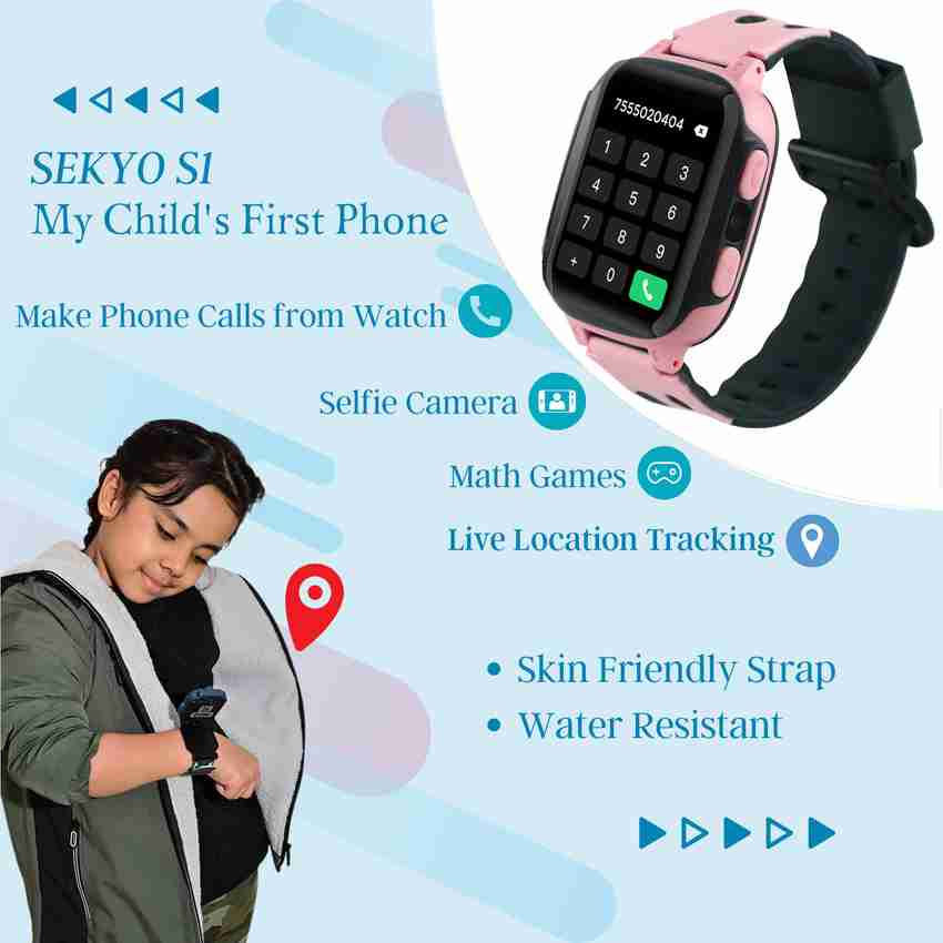Child watch with discount tracker