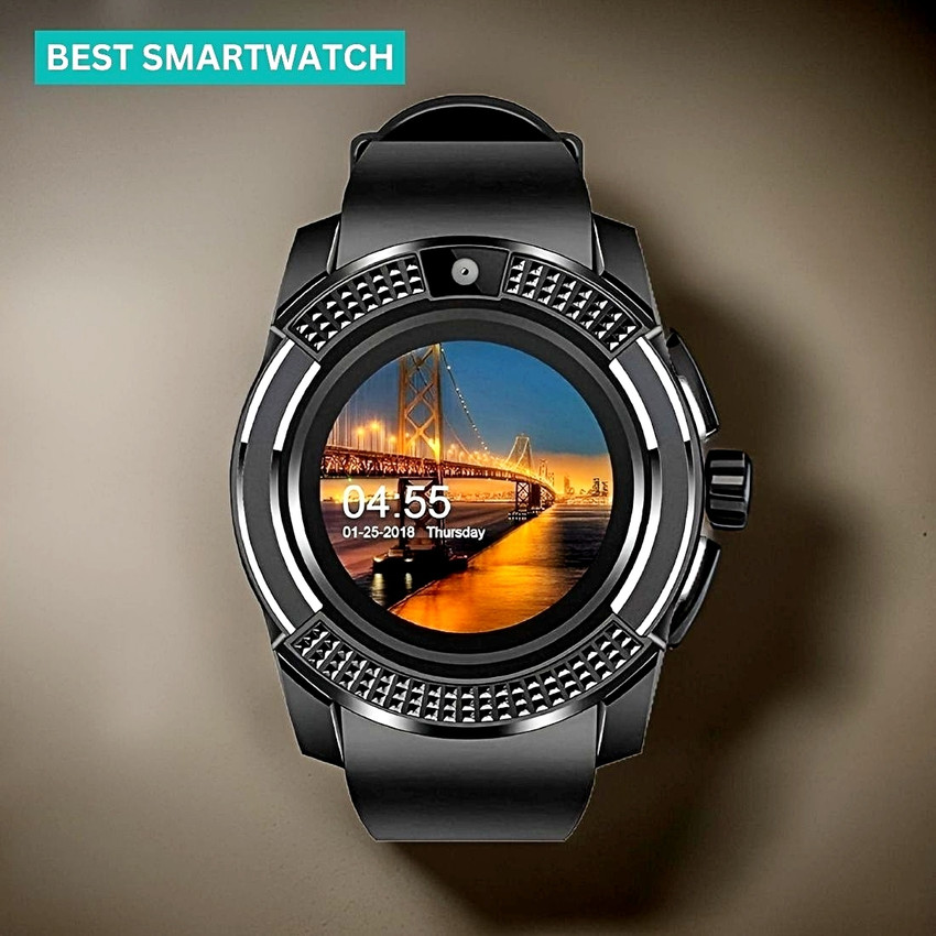 YAROH V8 Smartwatch with Camera memory card Sim Card Smart Watch For men womenH480 Smartwatch Price in India Buy YAROH V8 Smartwatch with Camera memory card Sim Card Smart Watch For men womenH480