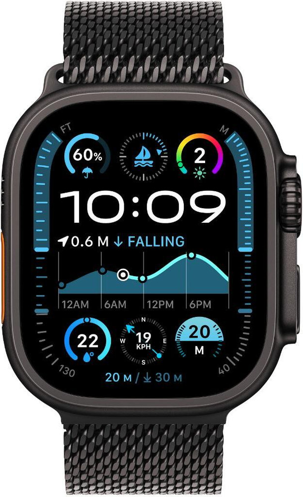 Apple Watch Ultra 2 GPS + Cellular 49mm Black Titanium with Black 