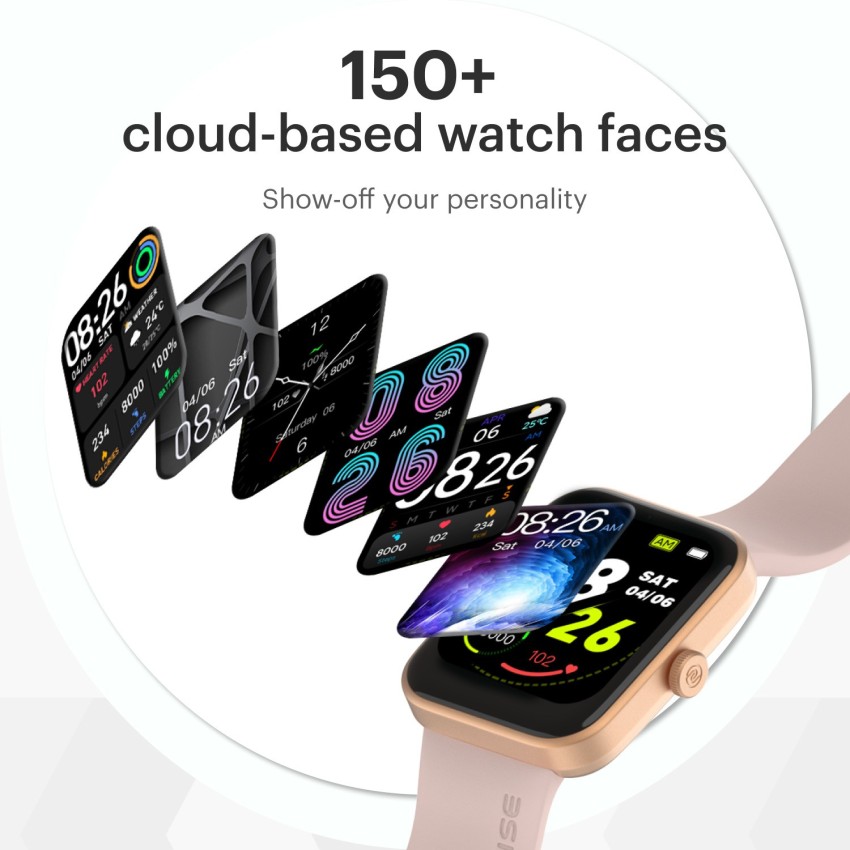 Smartwatch P80 Rosa - Original App Da Fit + Touch Screen +