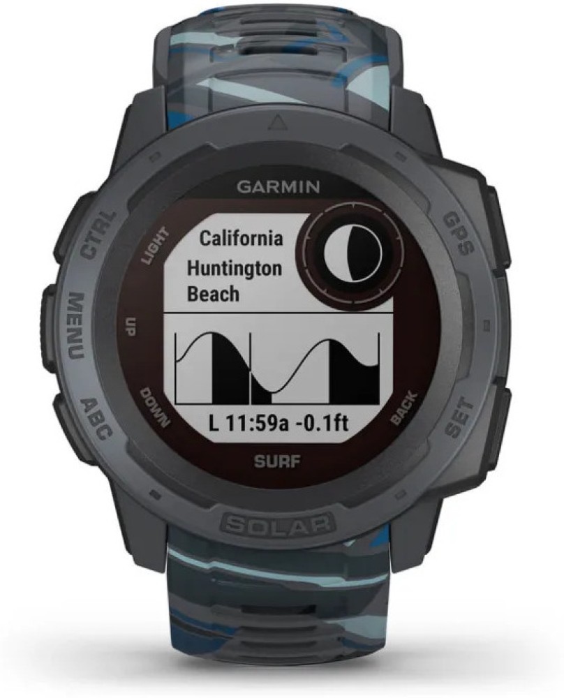 GARMIN Instinct Solar Surf Edition Pipeline Smartwatch Price in