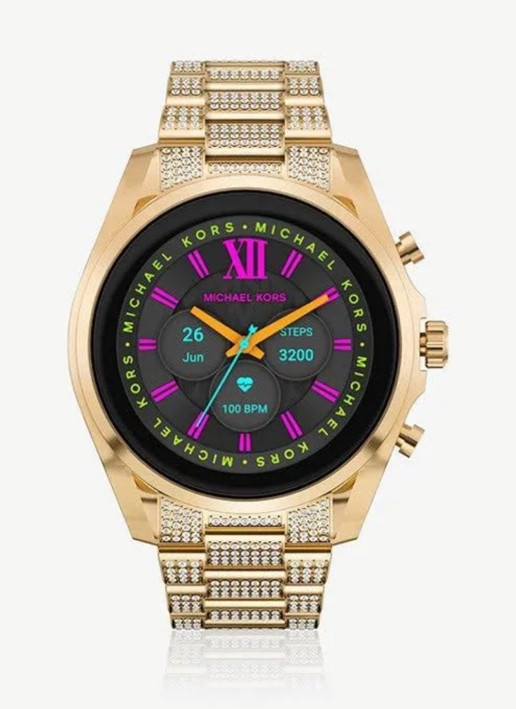 Mk smart store watch with diamonds