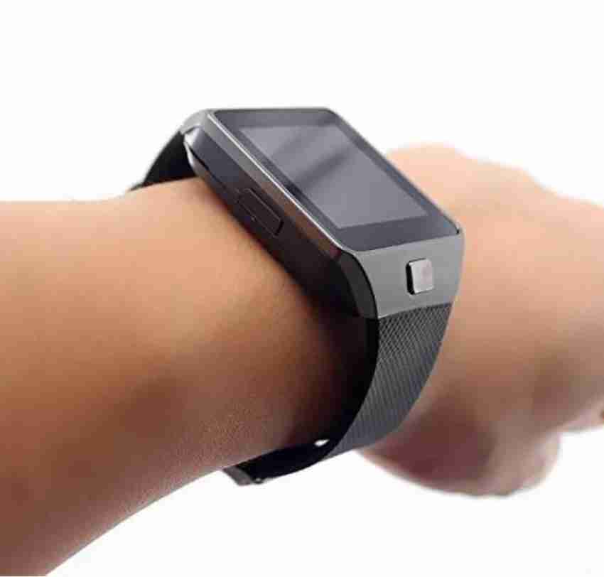 Clubics DZ09 5G Calling Made Easy Smartwatch in Universal Black
