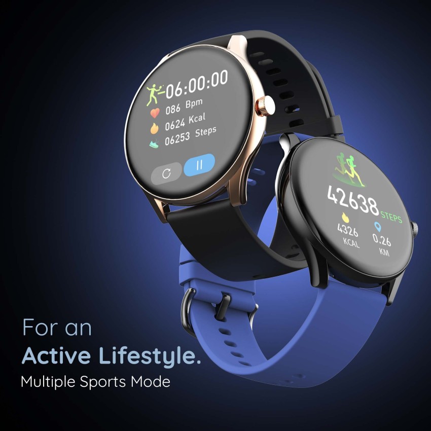 Bluetooth® Smartwatch with GPS Trajectory Tracking and BPM