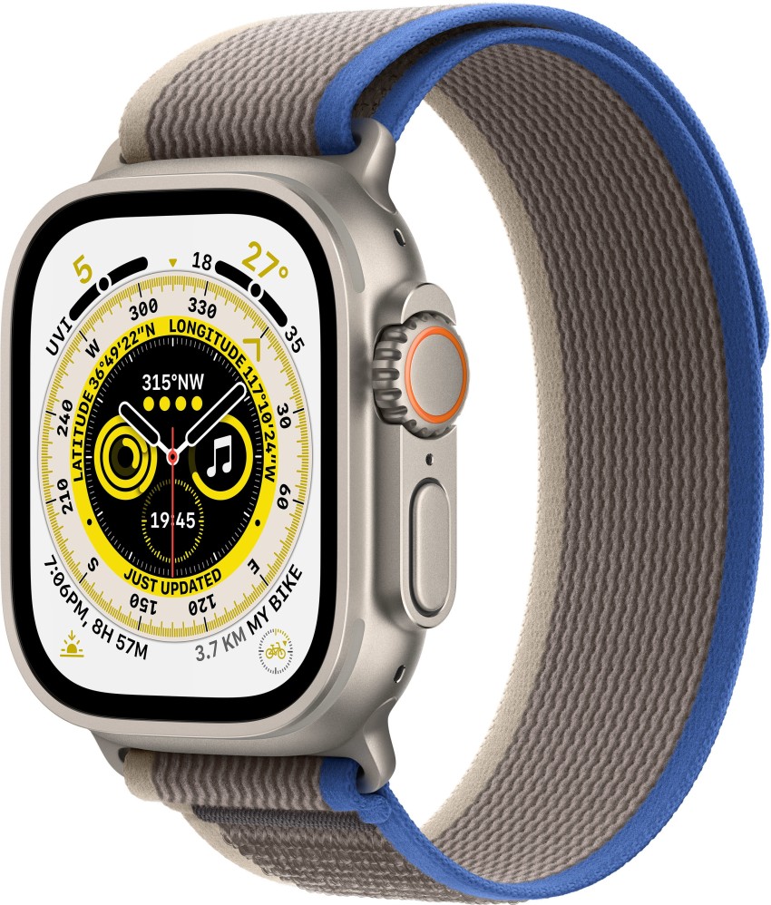 Apple Watch Ultra 49mm GPS Cellular ECG App Temp sensor Fall Detection Price in India Buy Apple Watch Ultra 49mm GPS Cellular ECG App Temp sensor Fall