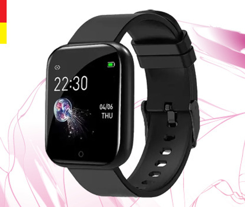 Bashaam V200 ID116 ADVANCED CALORIES COUNT SMARTWATCH BLACK PACK