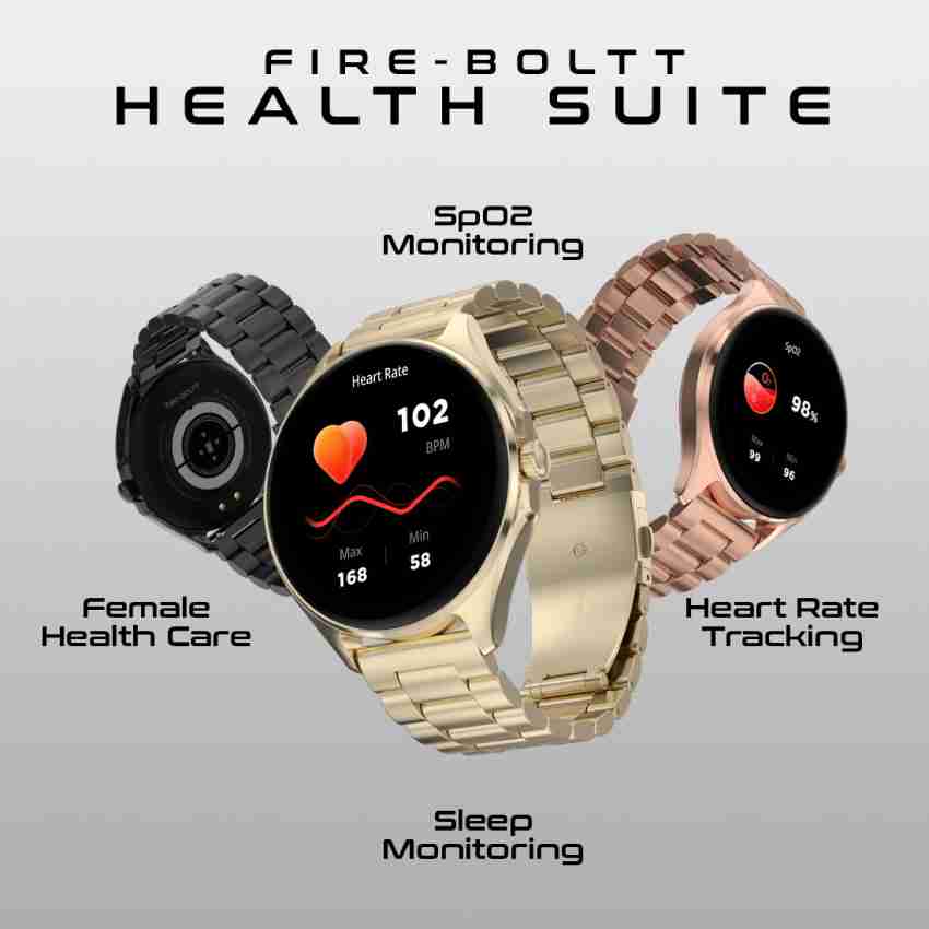 Fire-Boltt Apollo 3 Luxury Stainless Steel Smart Watch, 1.43 Super AMOLED,  BT Calling Smartwatch Price in India - Buy Fire-Boltt Apollo 3 Luxury  Stainless Steel Smart Watch, 1.43 Super AMOLED, BT Calling