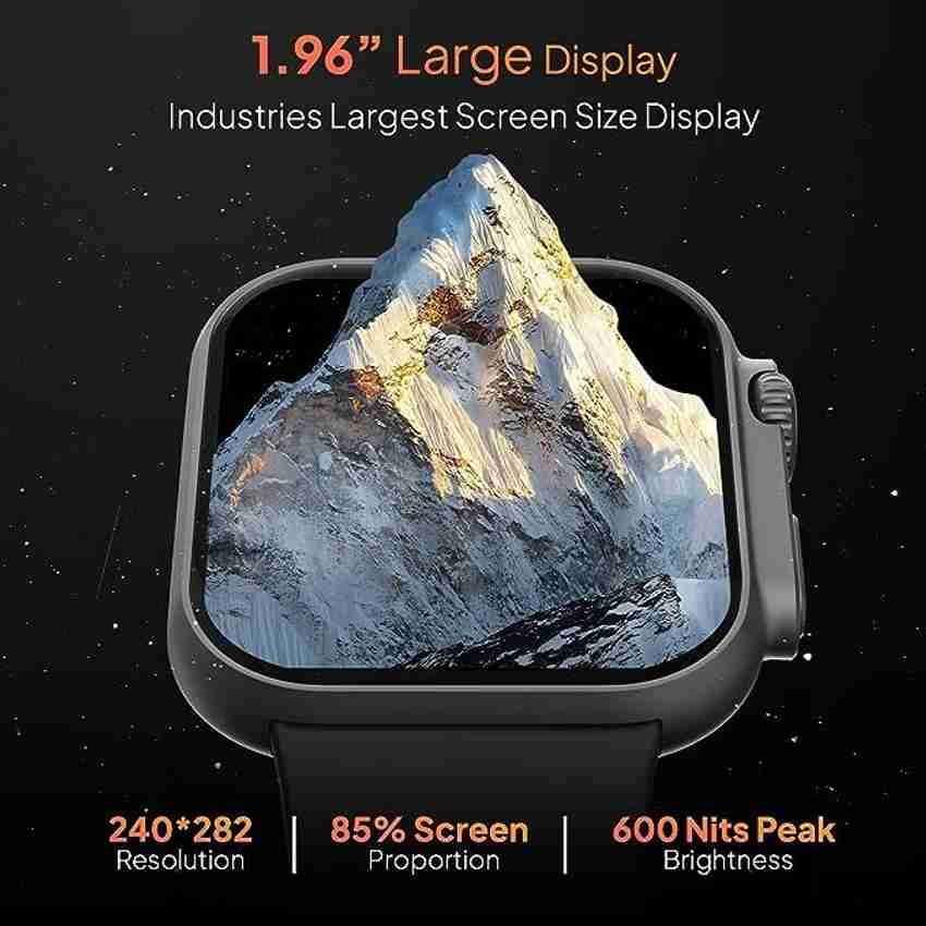 Smart watch sales screen sizes