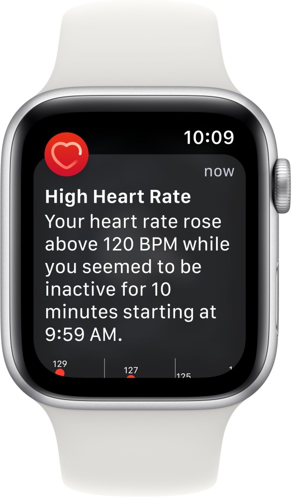  Apple Watch SE (2nd Gen) [GPS 40mm] Smart Watch w/Starlight  Aluminum Case & Starlight Sport Band - S/M. Fitness & Sleep Tracker, Crash  Detection, Heart Rate Monitor, Retina Display, Water Resistant 