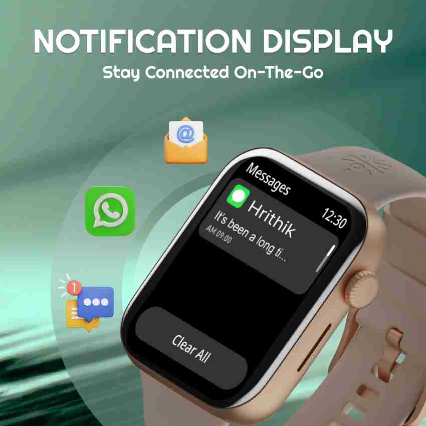 Bt notification hot sale smartwatch