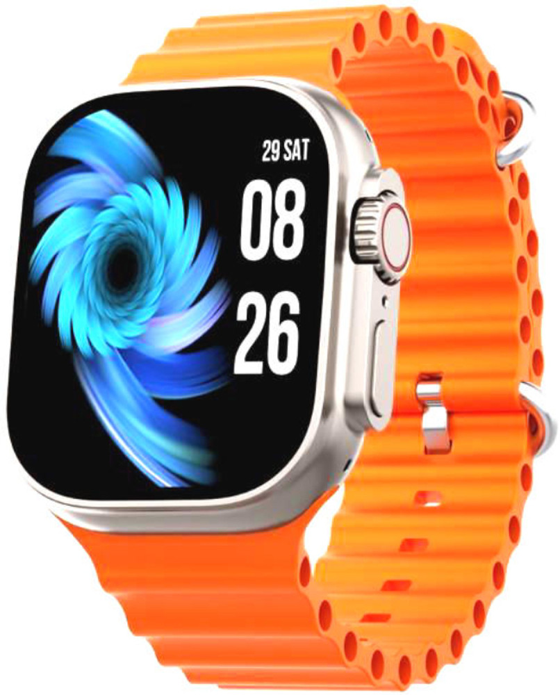 FRONY SU 127 T800 Ultra smart watch 4G network Smartwatch Orange Smartwatch Price in India Buy FRONY SU 127 T800 Ultra smart watch 4G network Smartwatch Orange Smartwatch online at Flipkart