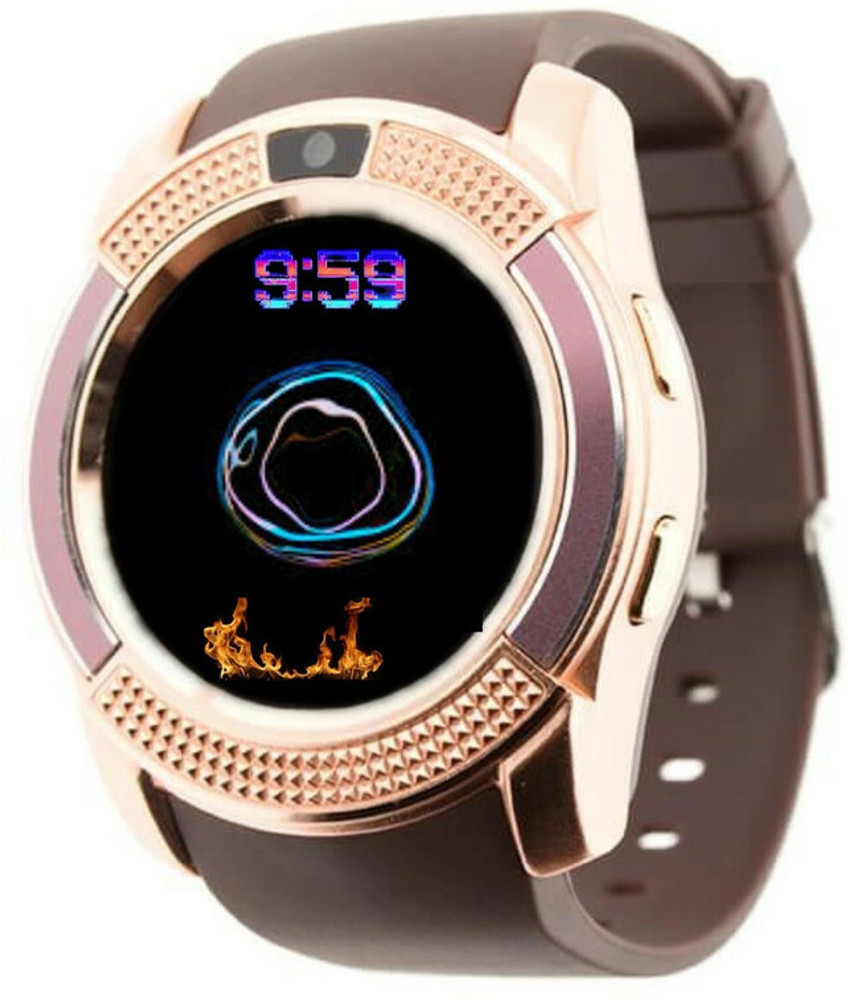 Smart watch v8 gold shop