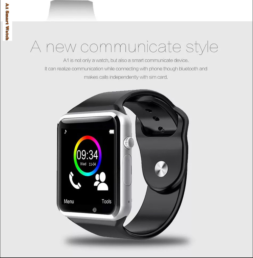 T1 Bluetooth Smart Watch Wrist Watch With Camera For IPhone