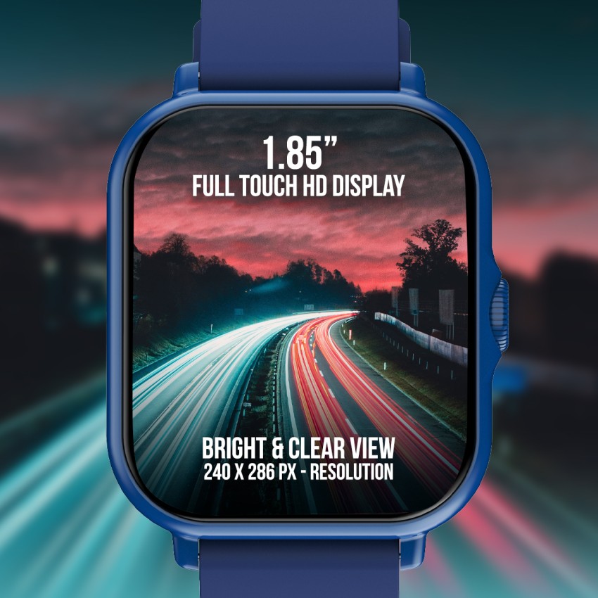 PTron Pulsefit P61+ BT Calling Smartwatch with 1.85 HD Touch Display,  Built-in Games Smartwatch Price in India - Buy PTron Pulsefit P61+ BT Calling  Smartwatch with 1.85 HD Touch Display, Built-in Games