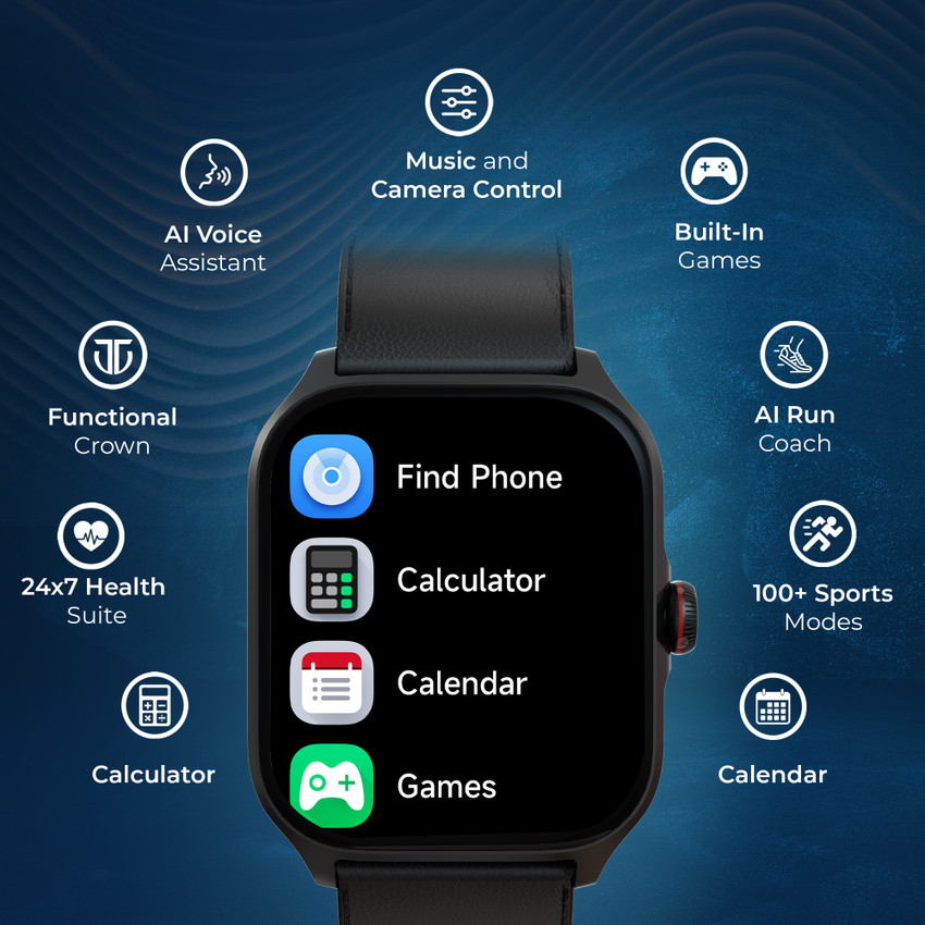 Titan Zeal with 1.85 inch AMOLED Display with AOD 390x450 Functional Crown BT Calling Smartwatch Price in India Buy Titan Zeal with 1.85 inch AMOLED Display with AOD 390x450 Functional Crown BT Callin...