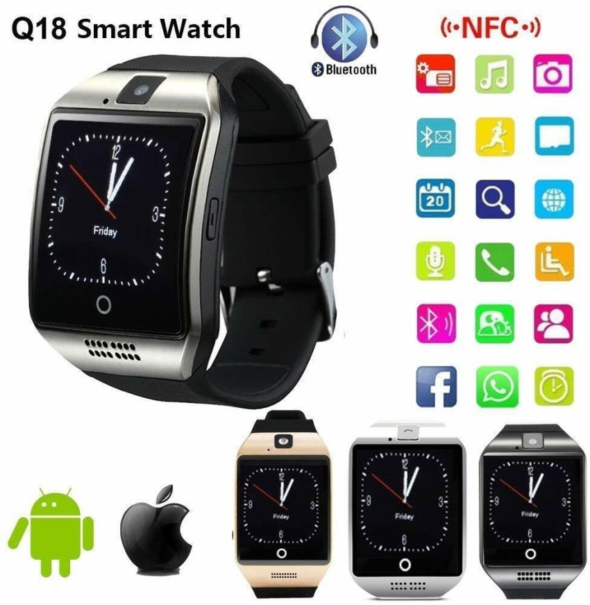 Nfc bluetooth 2025 smart watch q18