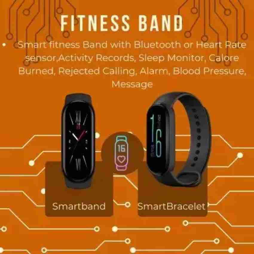 Bashaam AQ1340 M7 PRO STEP COUNT BLUETOOH SMART BAND BLACK PACK OF 1 Price in India Buy Bashaam AQ1340 M7 PRO STEP COUNT BLUETOOH SMART BAND BLACK PACK OF 1 online at Flipkart