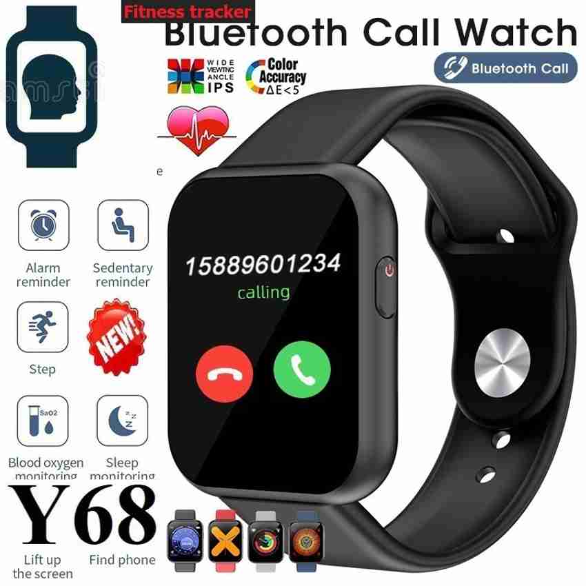 Bymaya S1238 D20 PRO MULTI SPORTS HEART RATE SMART WATCH BLACK