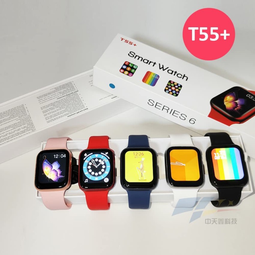 iSPARES T55 Plus Elegent Pro Series 6 Smartwatch Price in India