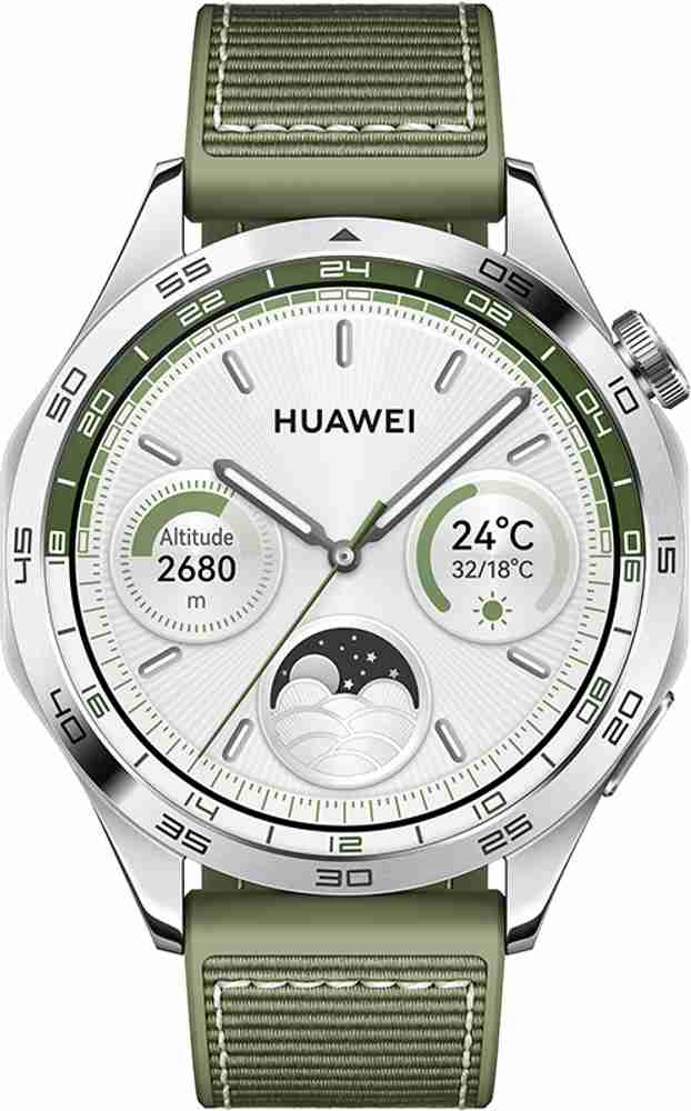 Huawei Watch GT4 46mm 14 Days Battery Life, TruSeen Tech for 24/7 