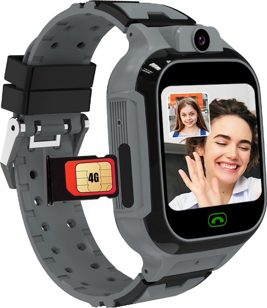 Sekyo Carepal Pro Kids Smart watch with Video Call Live GPS Location Class Mode SOS Smartwatch Price in India Buy Sekyo Carepal Pro Kids Smart watch with Video Call Live GPS