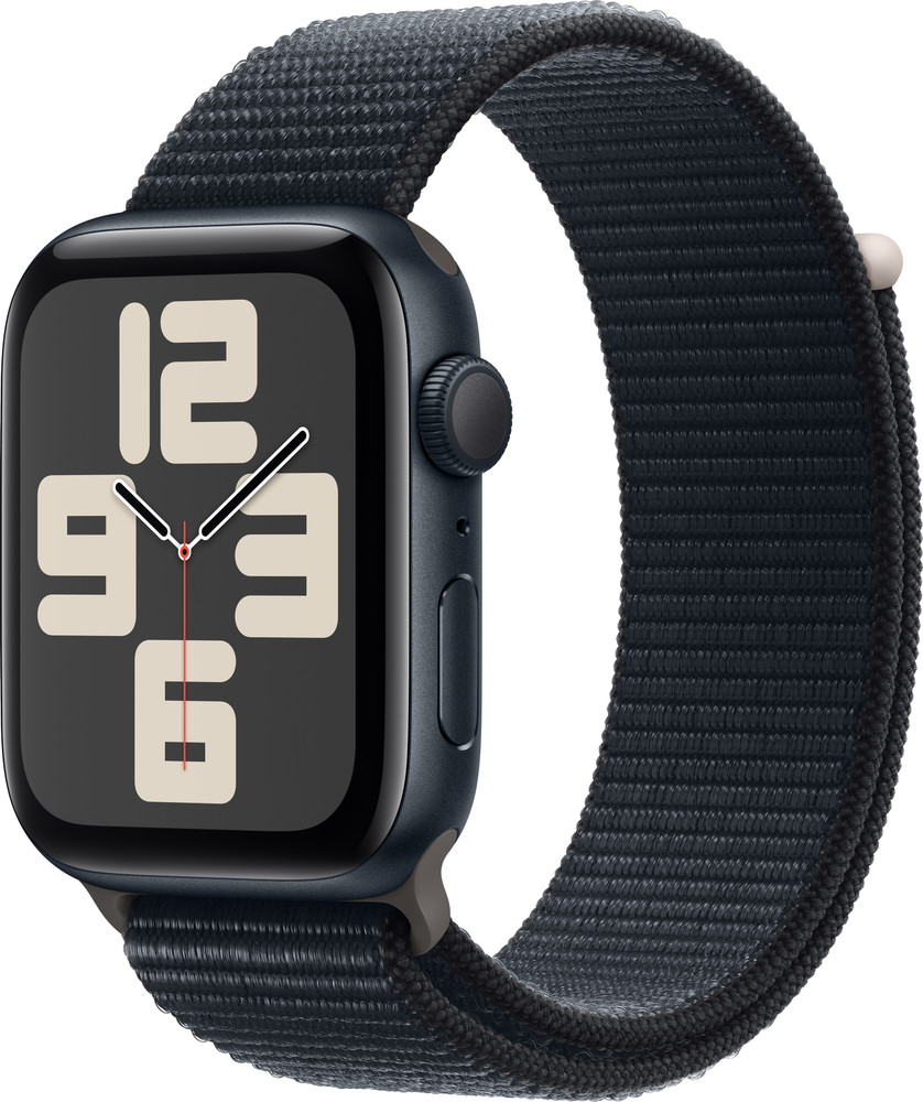 Apple Watch SE GPS 44mm Midnight Aluminium Case with Midnight Sport Loop Price in India Buy Apple Watch SE GPS 44mm Midnight Aluminium Case with Midnight Sport Loop online at Flipkart