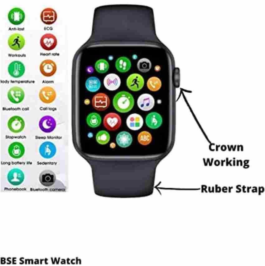 PRITITHING T 55 Smart Watch for IOS and Android with Bluetooth