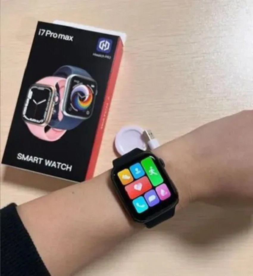 FIT FOREST GRACEFULLY CRAFTED i7 pro max Smartwatch Black Strap FREE SIZE Smartwatch Price in India Buy FIT FOREST GRACEFULLY CRAFTED i7 pro max Smartwatch Black Strap FREE SIZE Smartwatch online