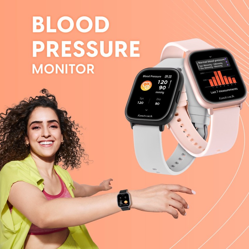 Fastrack blood cheap pressure watch