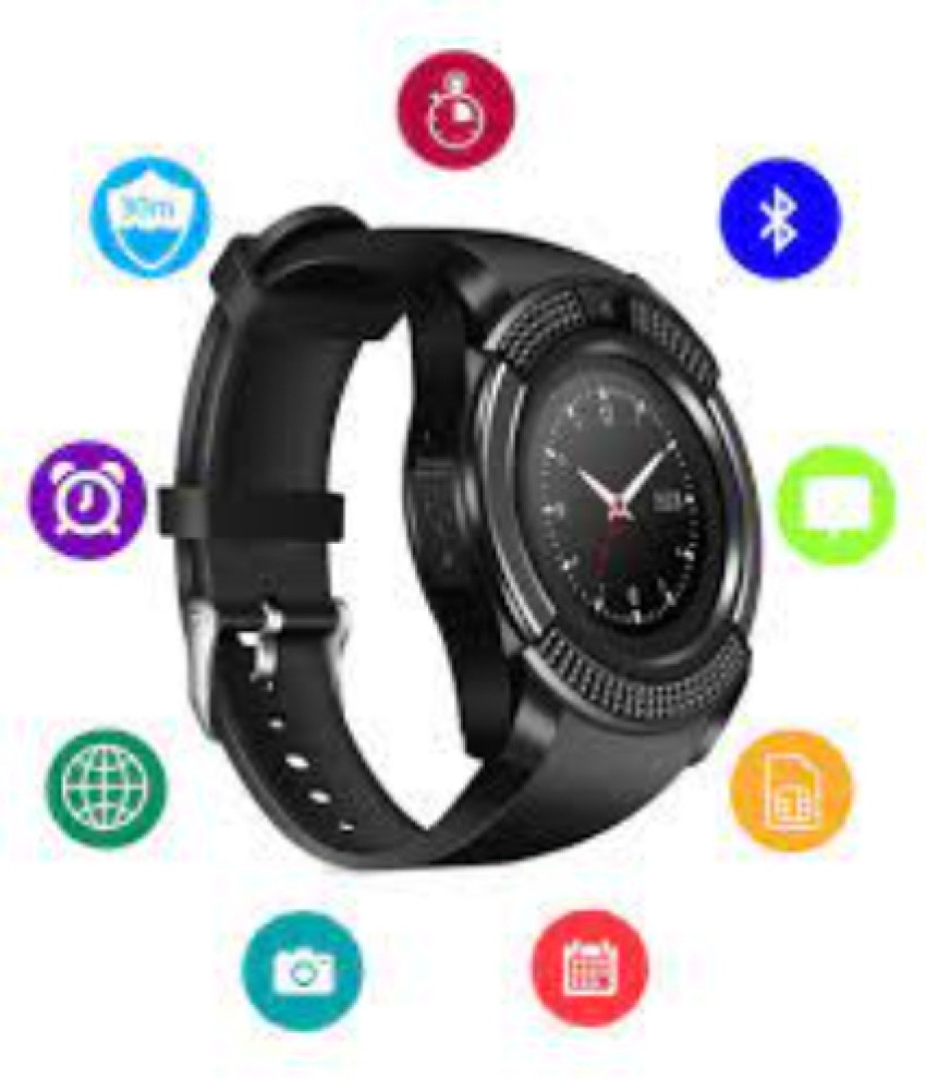 V8 smart watch clearance flipkart