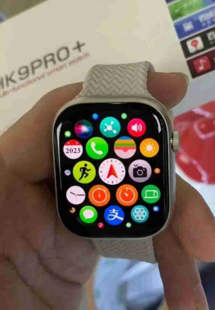 HK9 Pro Plus Smart Watch | 24 Hrs Always on Amoled Display | 2 GB Memory  with Voice Recorder | BT Calling & Sports Features