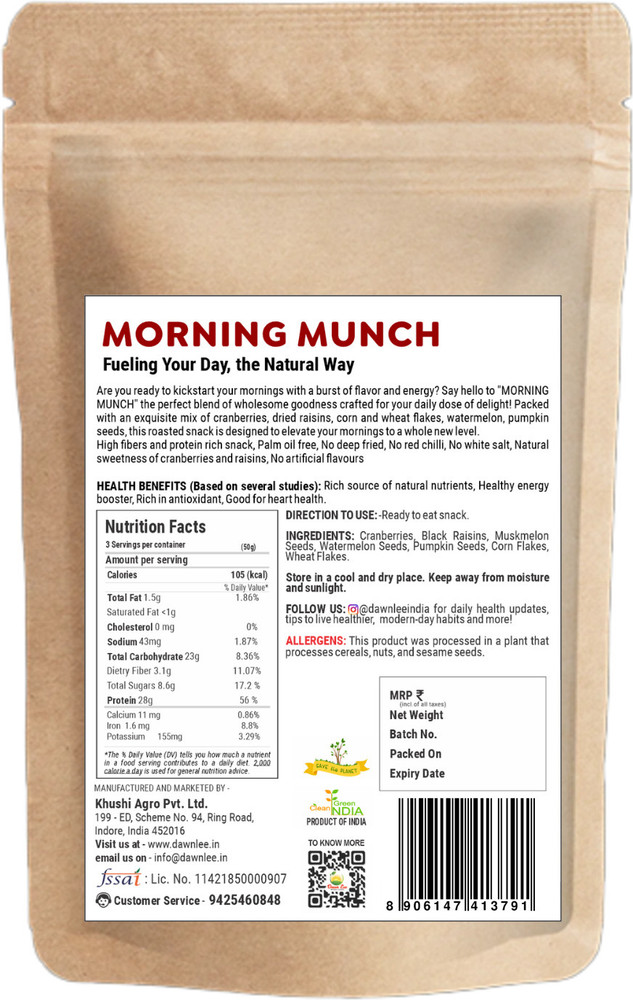 Dawn Lee Morning Munch Healthy Snacks Gluten Free Protein Rich No Palm Oil Red Chilli Price in India Buy Dawn Lee Morning Munch Healthy Snacks Gluten Free Protein Rich No Palm Oil Red