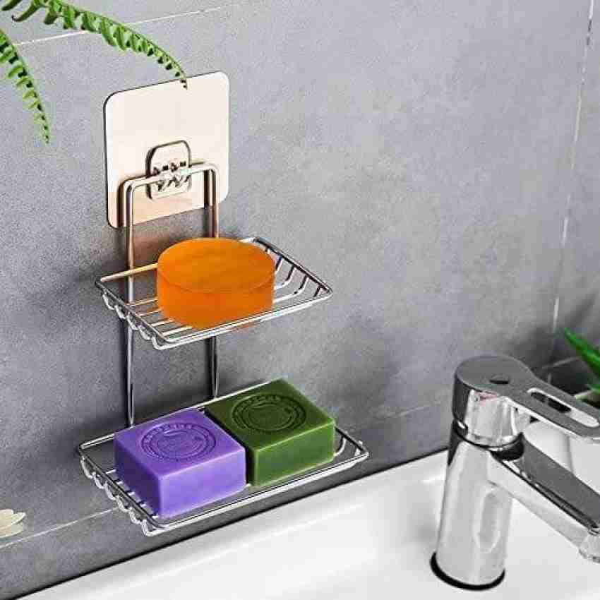 Pillu Stainless Steel 5 in 1 Multipurpose Bathroom Soap Dish/Bathroom  Accessories Price in India - Buy Pillu Stainless Steel 5 in 1 Multipurpose Bathroom  Soap Dish/Bathroom Accessories online at