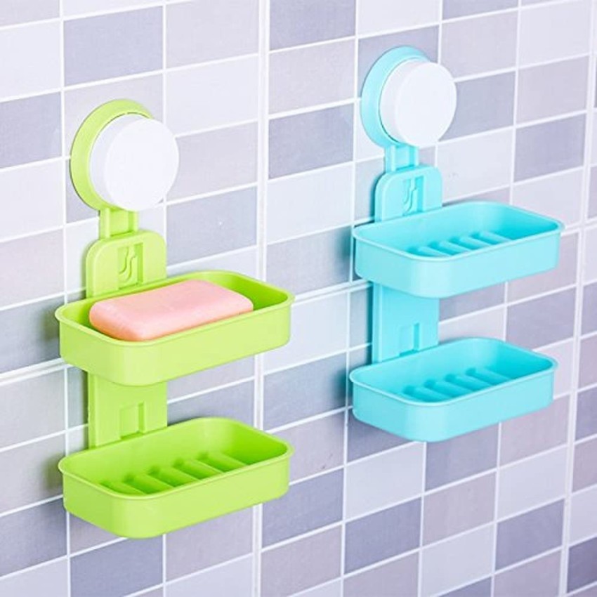 1pc Bathroom Wall Mounted Storage Rack With Multiple Layers For Toiletry,  Cosmetics Organizer For Toilet