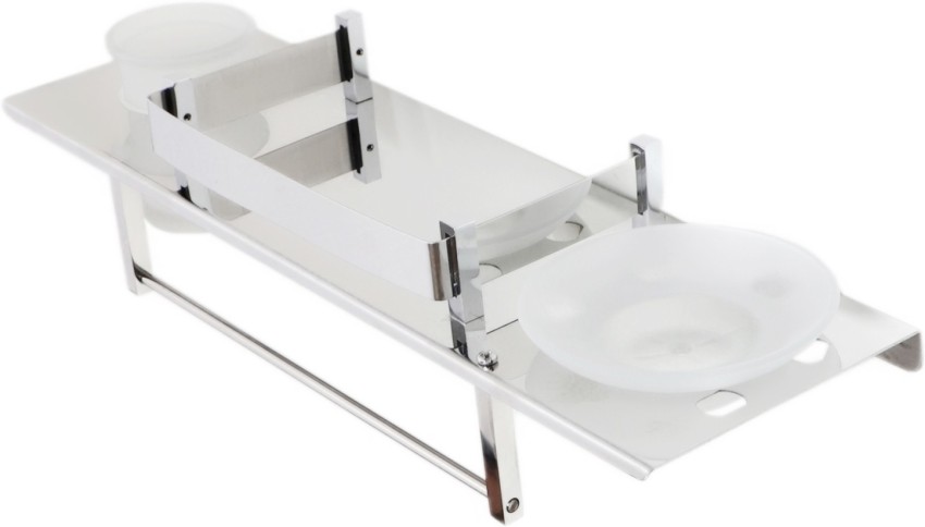 Well Set bathroom soap dish Tumbler Holder&Paste-Brush Stand Rack