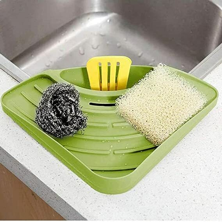 Corner sink rack clearance