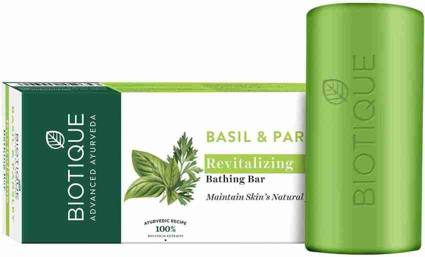 BIOTIQUE Bio Basil and Parsley Revitalizing Body Soap - Price in