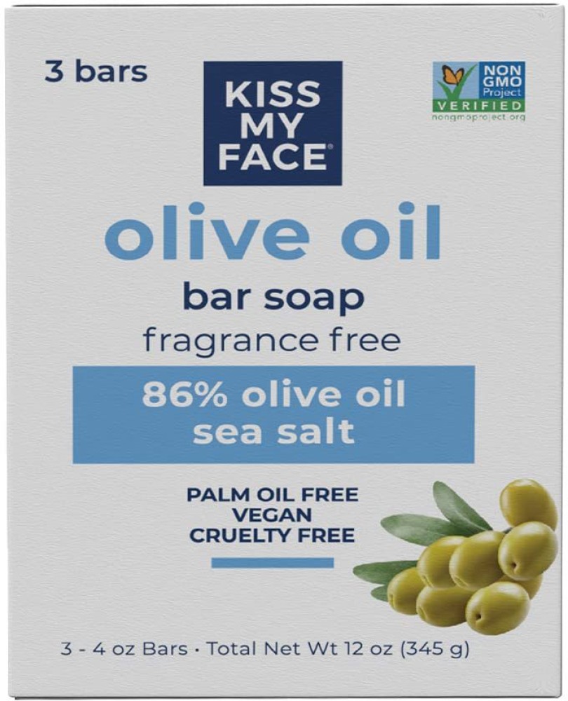 Kiss My Face Naked Pure Olive Oil Bar Soap 3 Count - Price in India, Buy  Kiss My Face Naked Pure Olive Oil Bar Soap 3 Count Online In India,  Reviews, Ratings