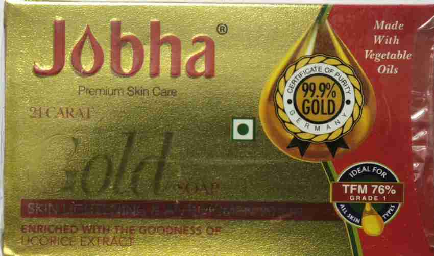 JOBHA Fairbeat Gold Soap 75 gm With Advanced Fairness oil 25