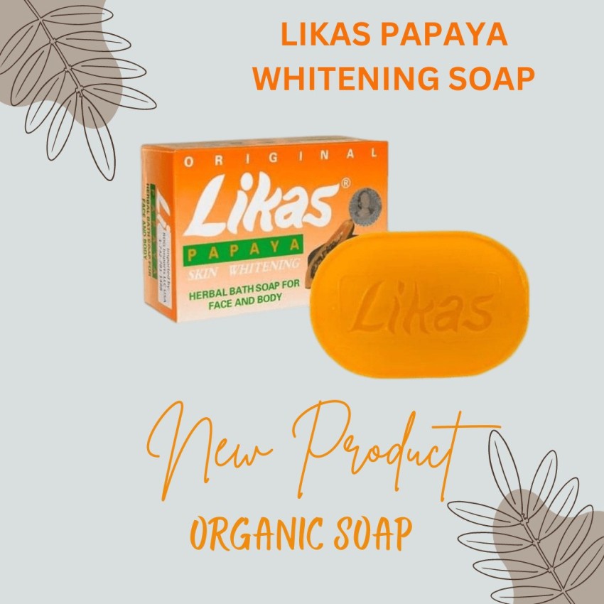 Likas Pure Herbal Papaya Skin Whitening Soap Pack Off 1