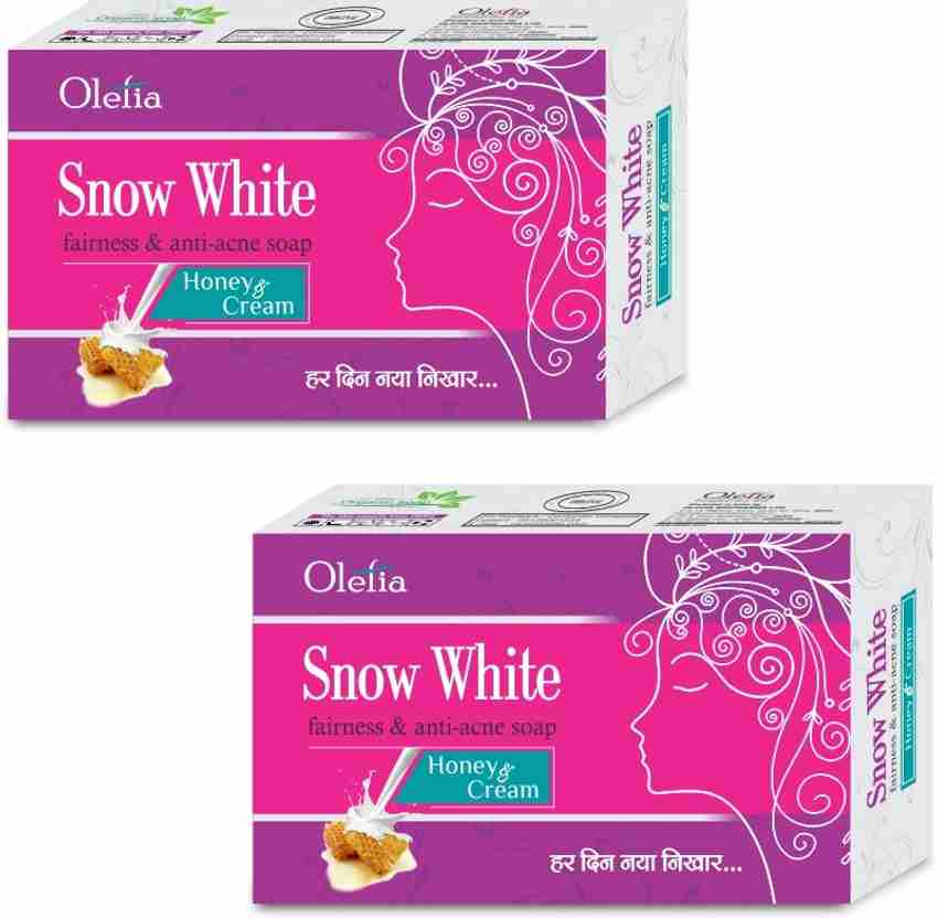 Snow white top soap