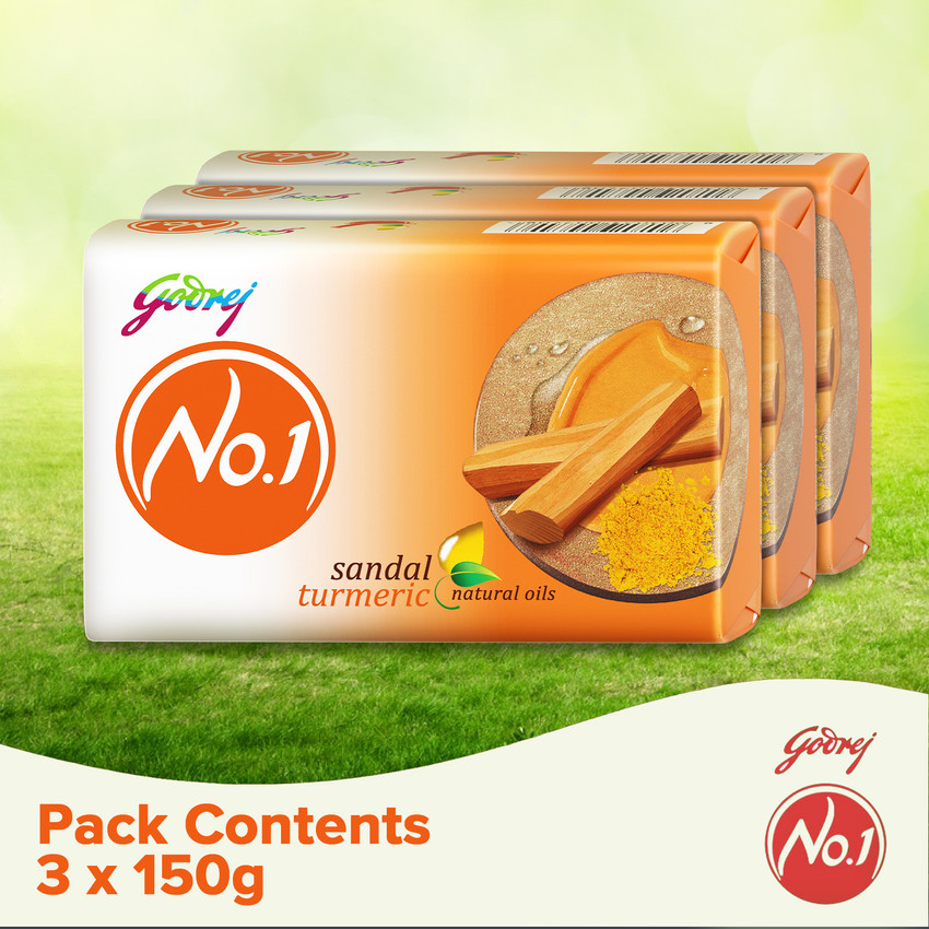 Godrej No.1 Sandal Turmeric Bath Soap Price in India Buy