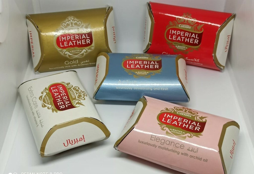 Imperial Leather Soap 5X175grams Classic,Active,Gold,Elegance and