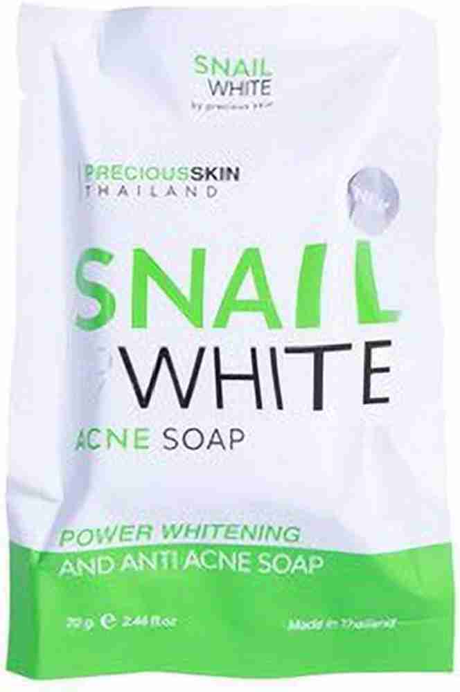 Snail white acne soap discount