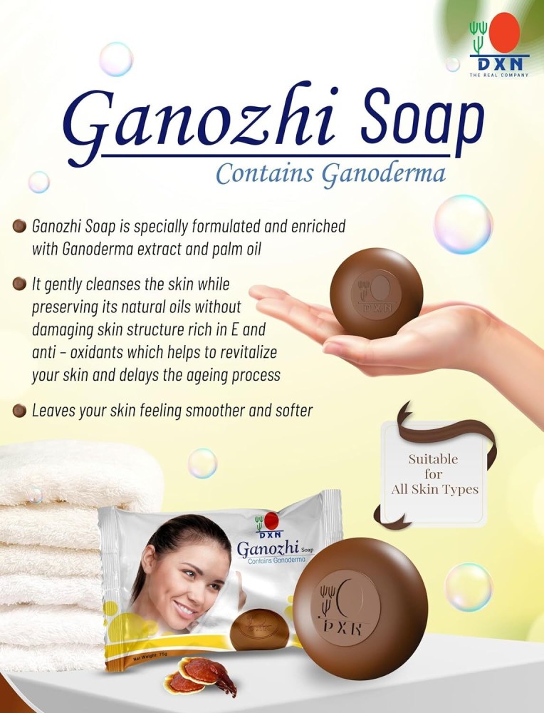 DXN DXN02 Ganozhi Soap Pack of 2