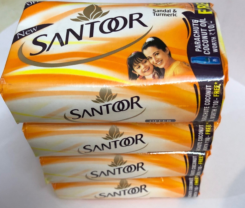 Santoor soap 4 pack online