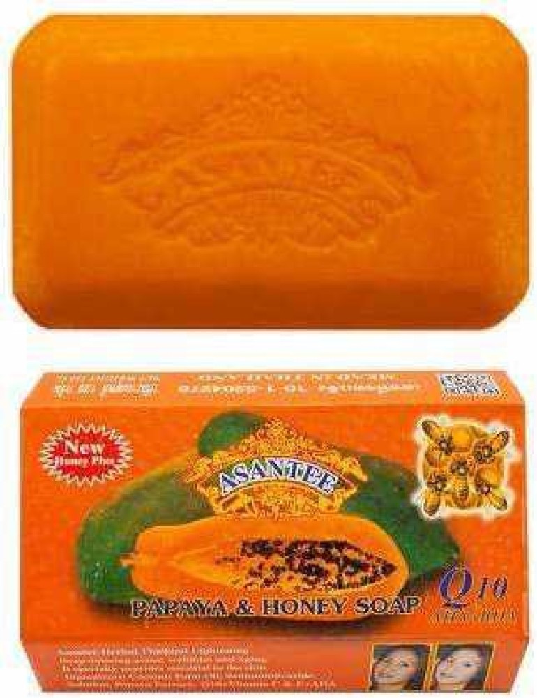 ASANTEE whitening papaya honey soap Price in India Buy