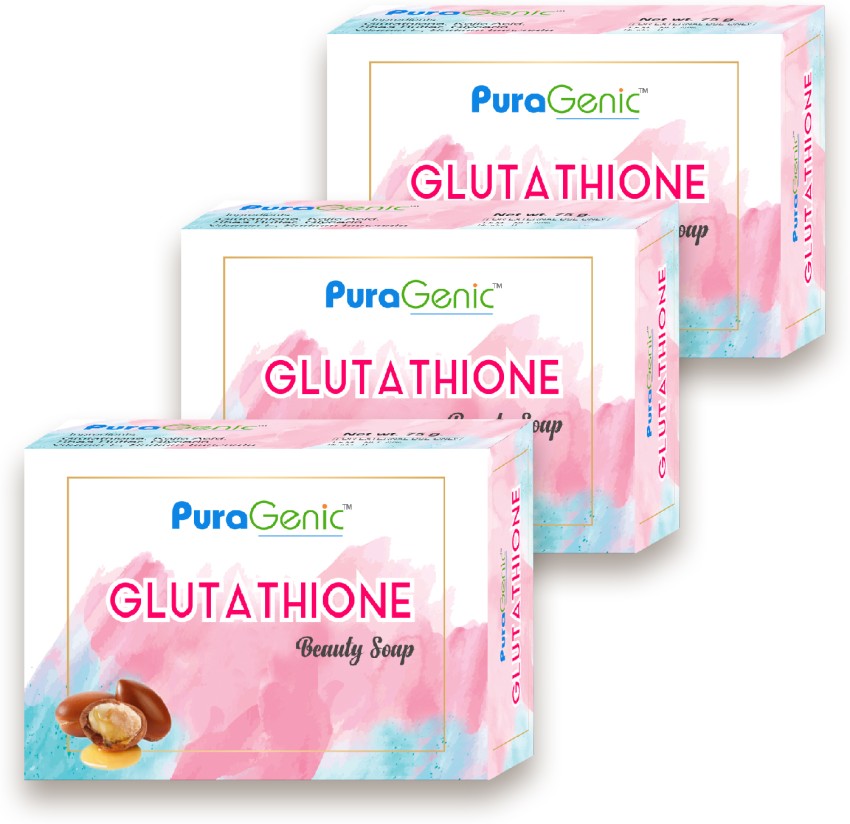 Puragenic Glutathione Skin Whitening Soap Price in India Buy